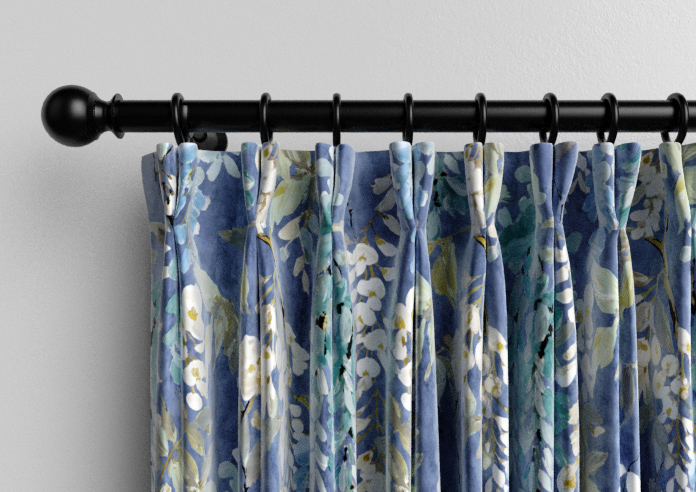 Wisteria, Marine - Made to Measure Curtains - Image 10